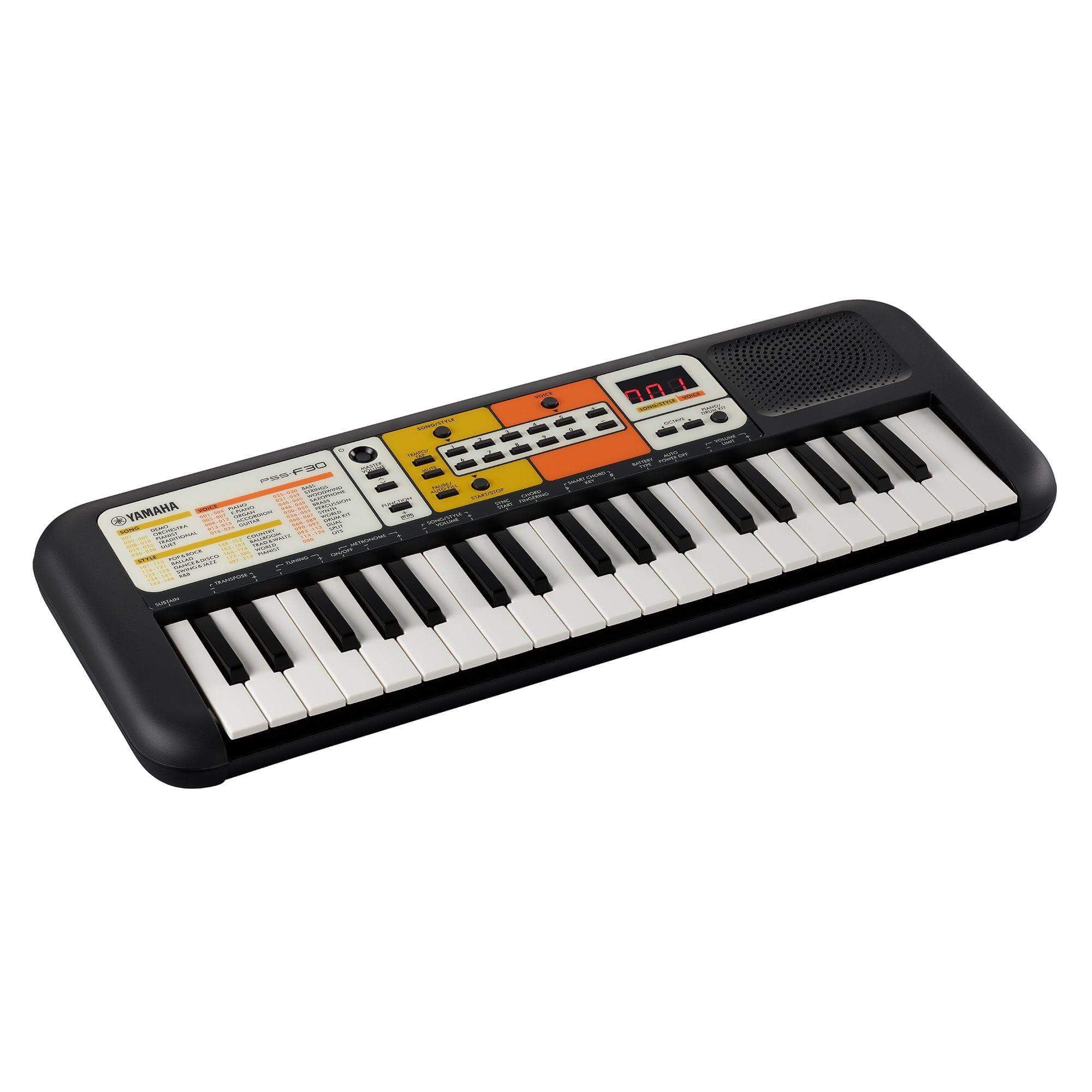 Kit Tastiera 37 Tasti per YAMAHA PSS-F30 con Borsa e Alimentatore - Ideale per Bambini e Studenti