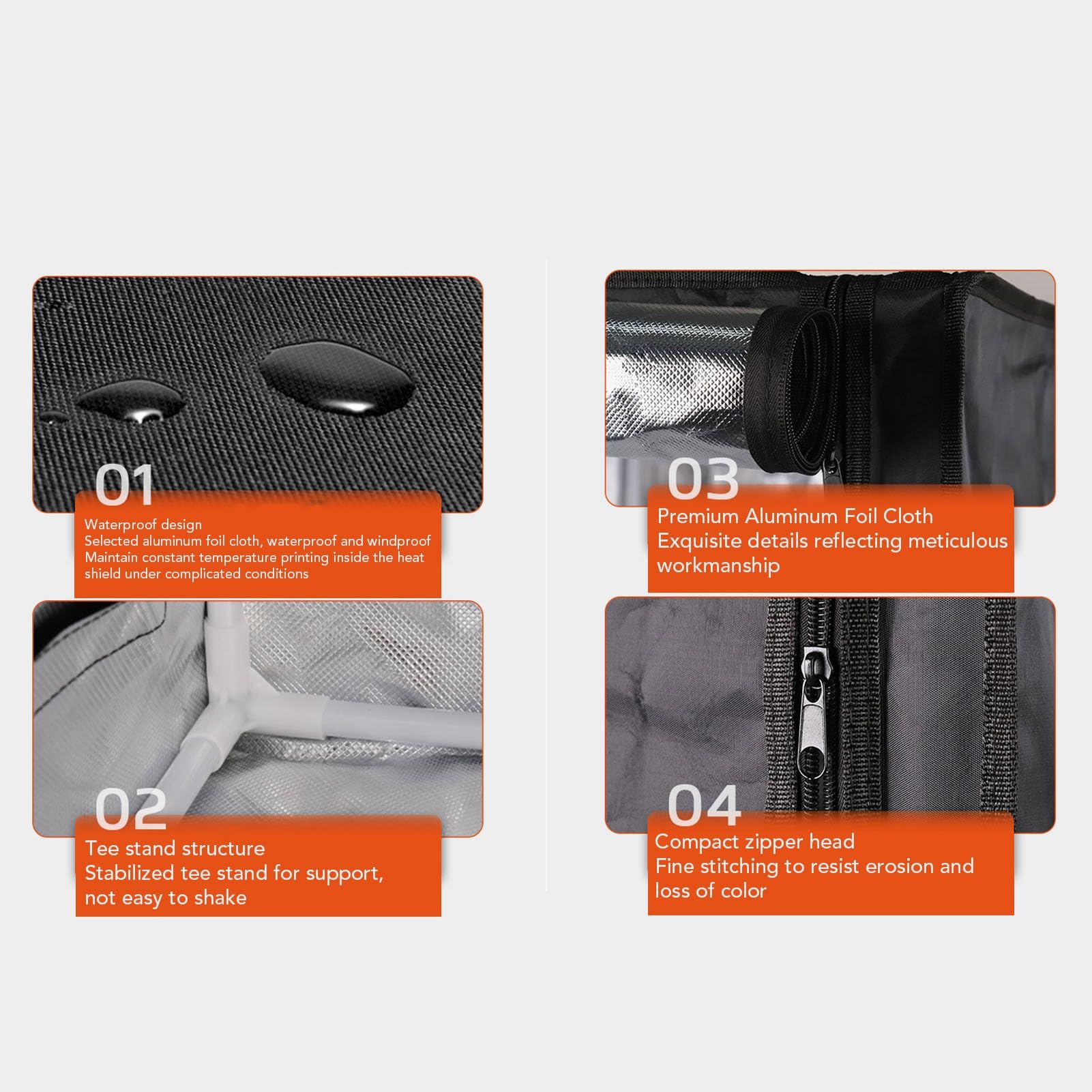 Custodia per Stampante 3D, Tenda Ignifuga e Antipolvere, Copertura Protettiva a Temperatura Costante, per Ender 3 V3 SE/Ender 3/3 V2/3 V2 Neo/3 Pro/3 Neo/3S
