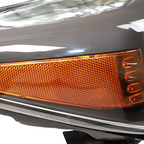 Miniatura 6 de Lámpara halógena negra para faros delanteros, lado derecho del pasajero, repuesto para Prius 2010-2011, 8117047212, 8113047212, TO2518122, TO2519122