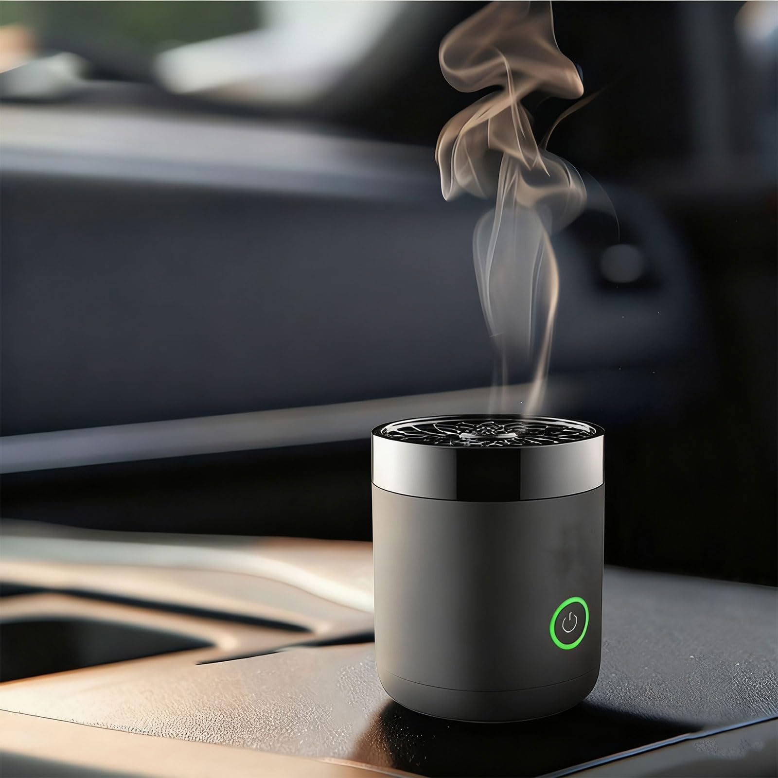 Compatto, senza fiamma, riscaldamento per aromaterapia, ceramica veloce, design caldo e ricaricabile, per viaggi, decorazione della camera da letto, diffusore di aromaterapia USB ricaricabile