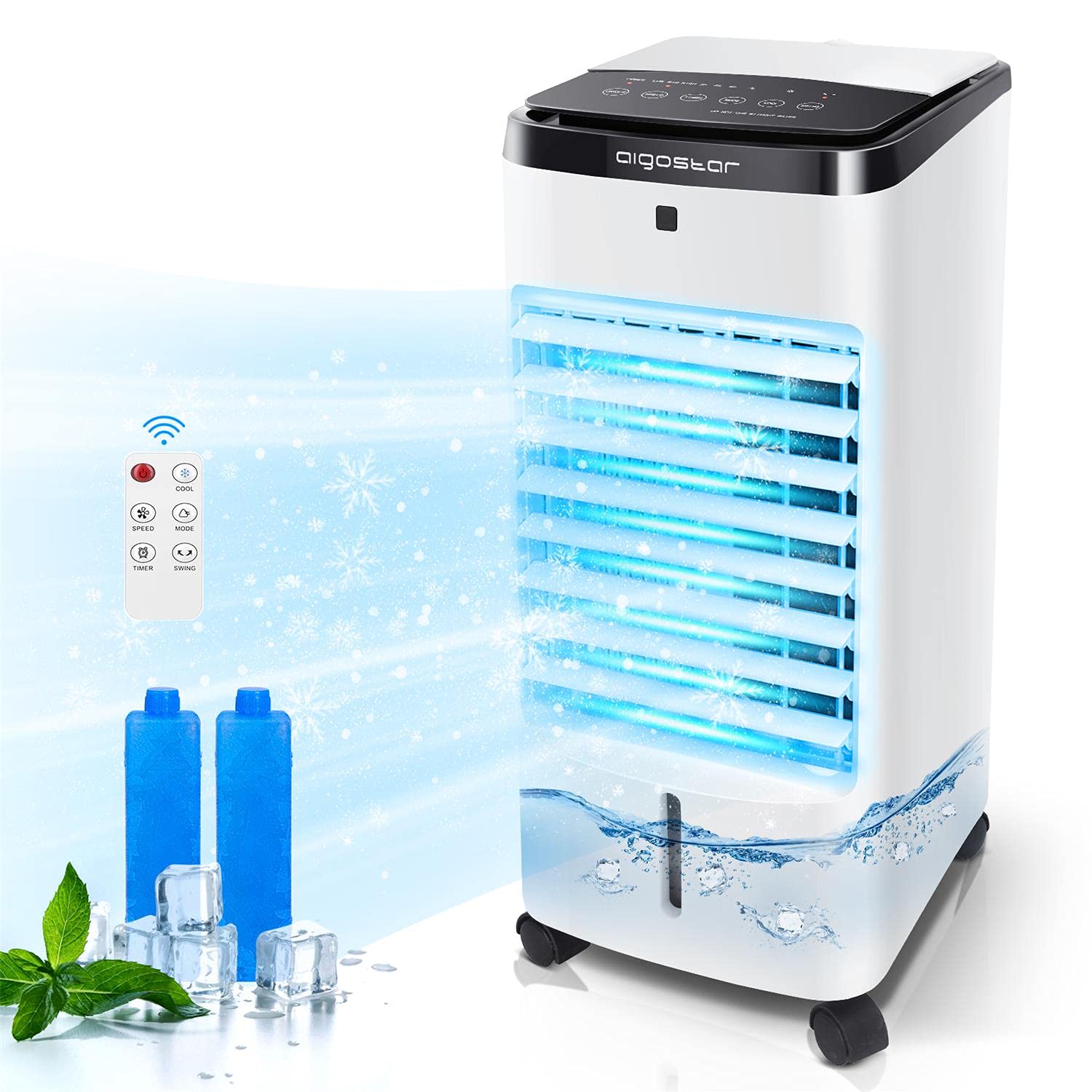 Aigostar 3-in-1 Portable Evaporative Air Cooler