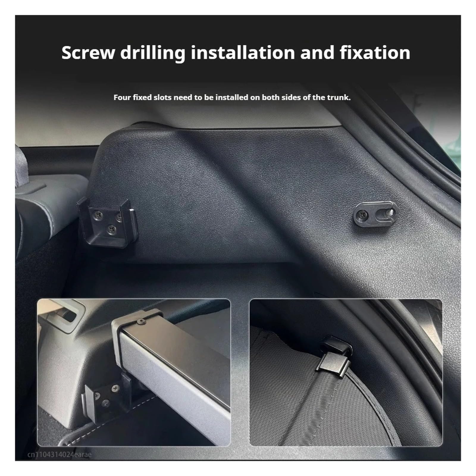 Cubierta Carga Retráctil Panel Almacenamiento para Maletero Trasero Coche, Cortina Escalable, Organizador, para DongFeng para Nammi para Box 01 2025 2026 Privacidad Cargo(C)