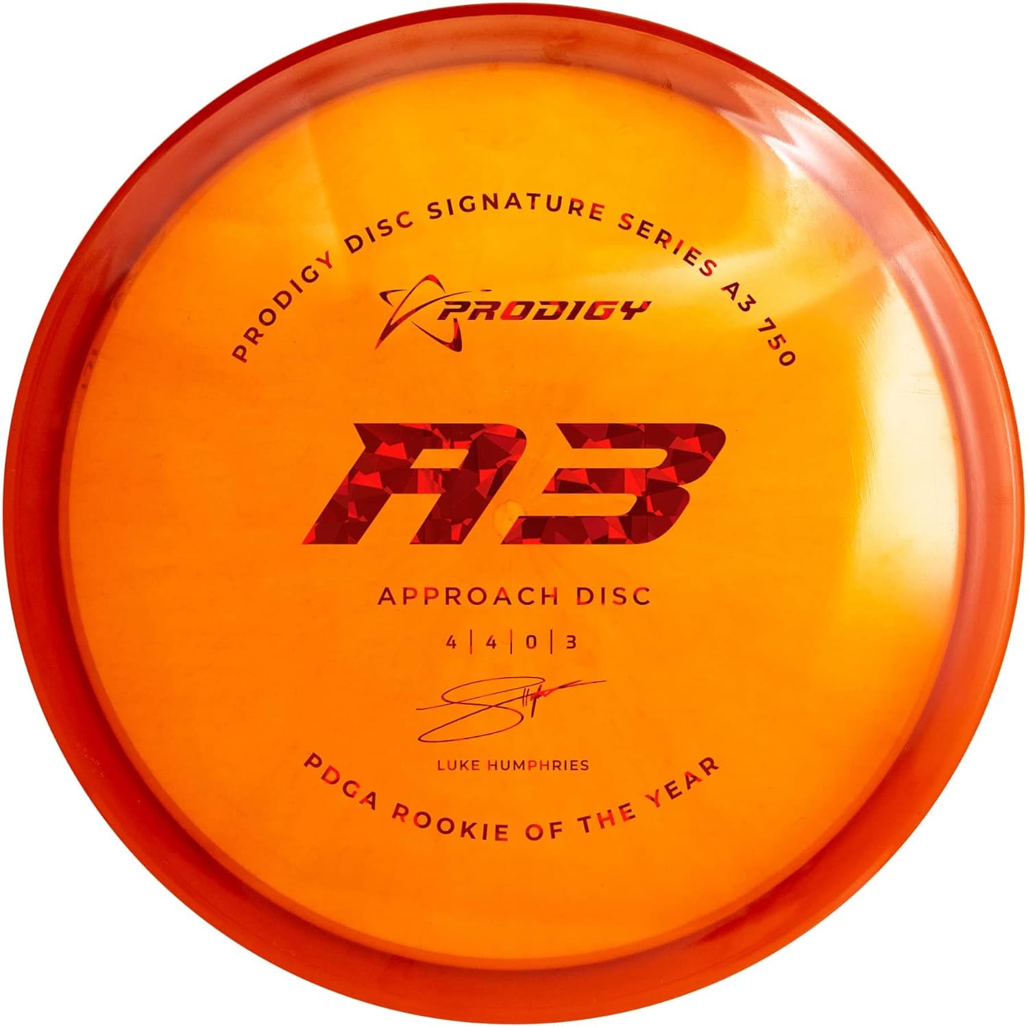 Limited Edition 2022 Signature Series Luke Humphries 750 Series A3 Approach Golf Disc [Colors May Vary]