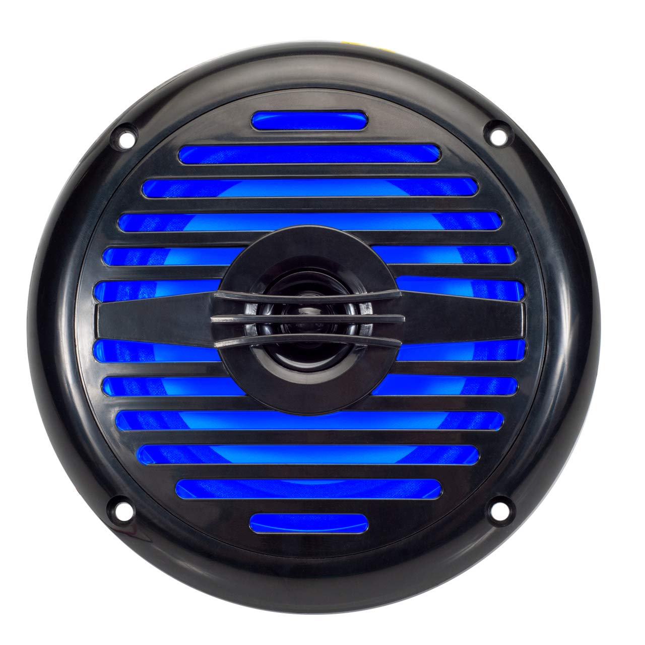 5.25 Inch Water Resistant Coaxial Speakers With Blue LED Lights – For Boats, RVs, Hot Tubs & Outdoor Use - View #13