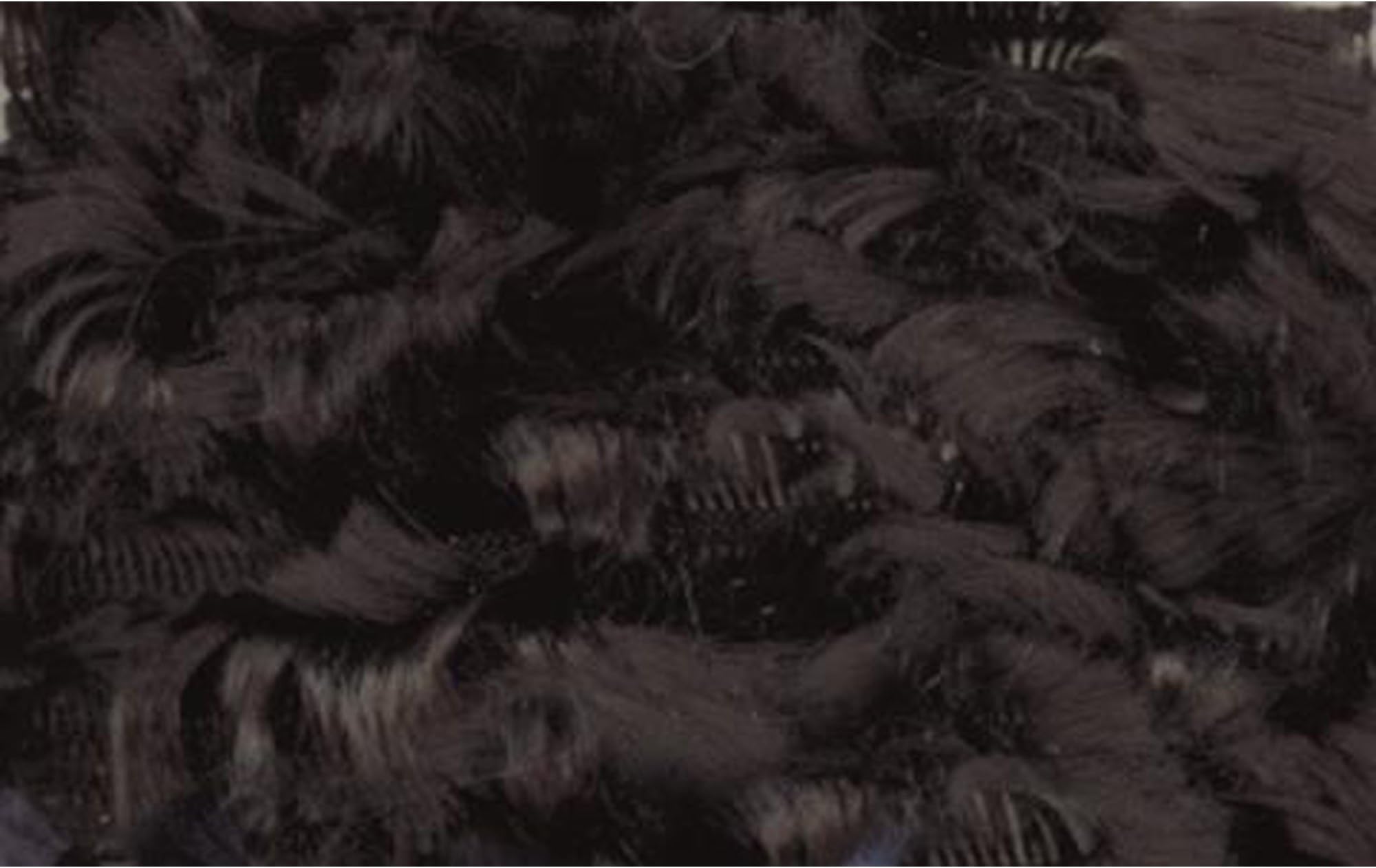 Boa Yarn, Raven, Single Ball