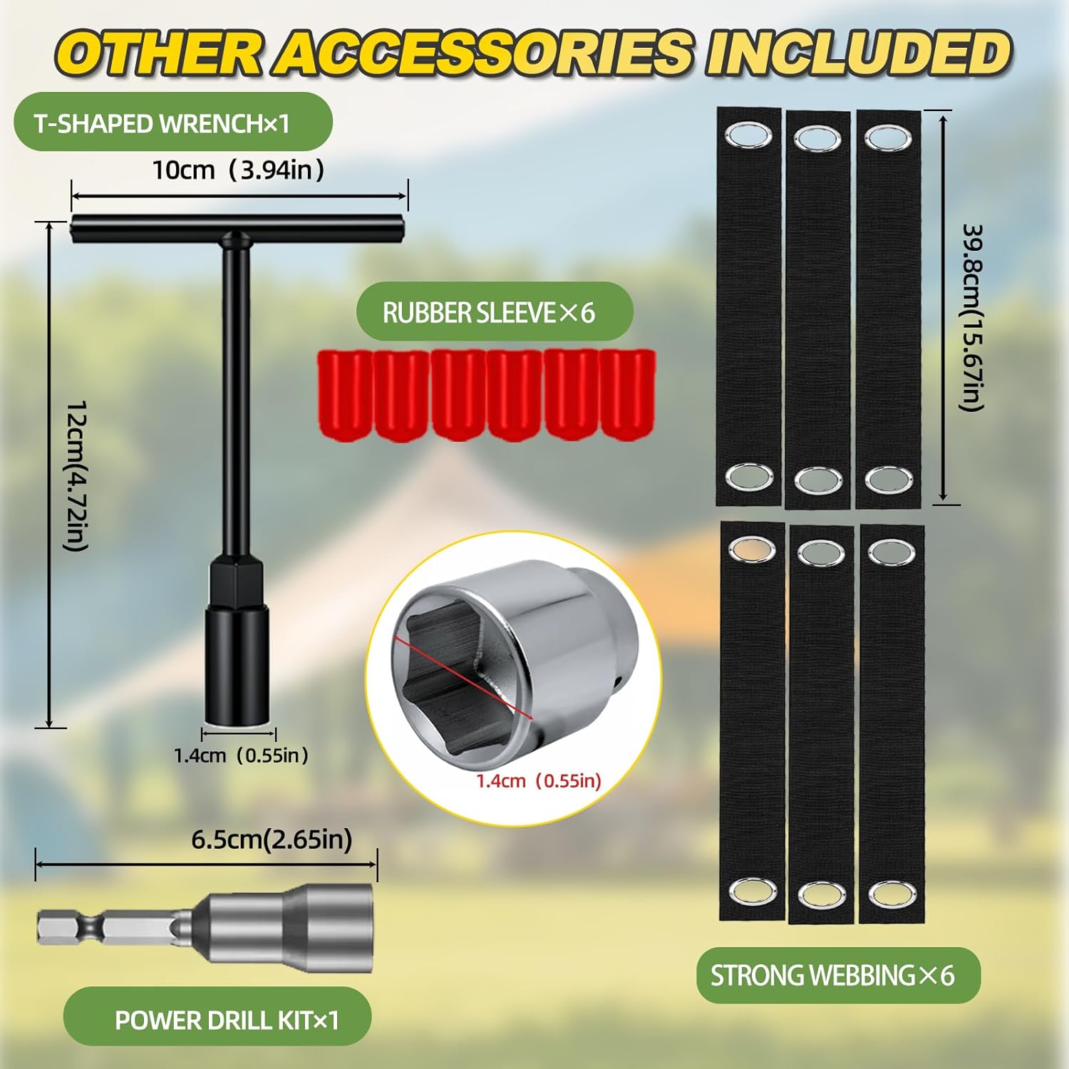 Ground Anchors Screw in, 4 Pack Spiral Trampoline Anchors with Nut and Tool Swing Set Anchors Tent Stakes High Wind Heavy Duty Earth Anchors for Sheds Canopies Carports Mobile Home Ground Anchors Screw in, 4 Pack Spiral Trampoline Anchors with Nut and Tool Swing Set Anchors Tent Stakes High Wind Heavy Duty Earth Anchors for Sheds Canopies Carports Mobile Home