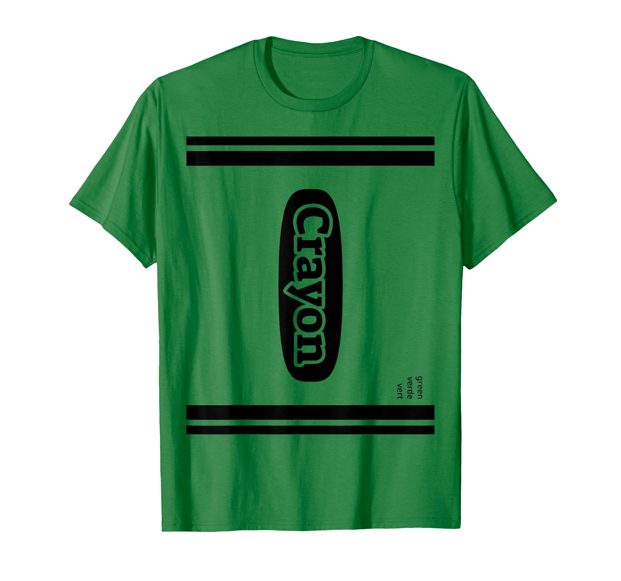 Crayon Green Group Costume T-Shirt