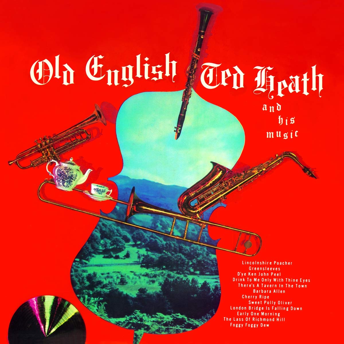 Vinyl Castle Red Old English