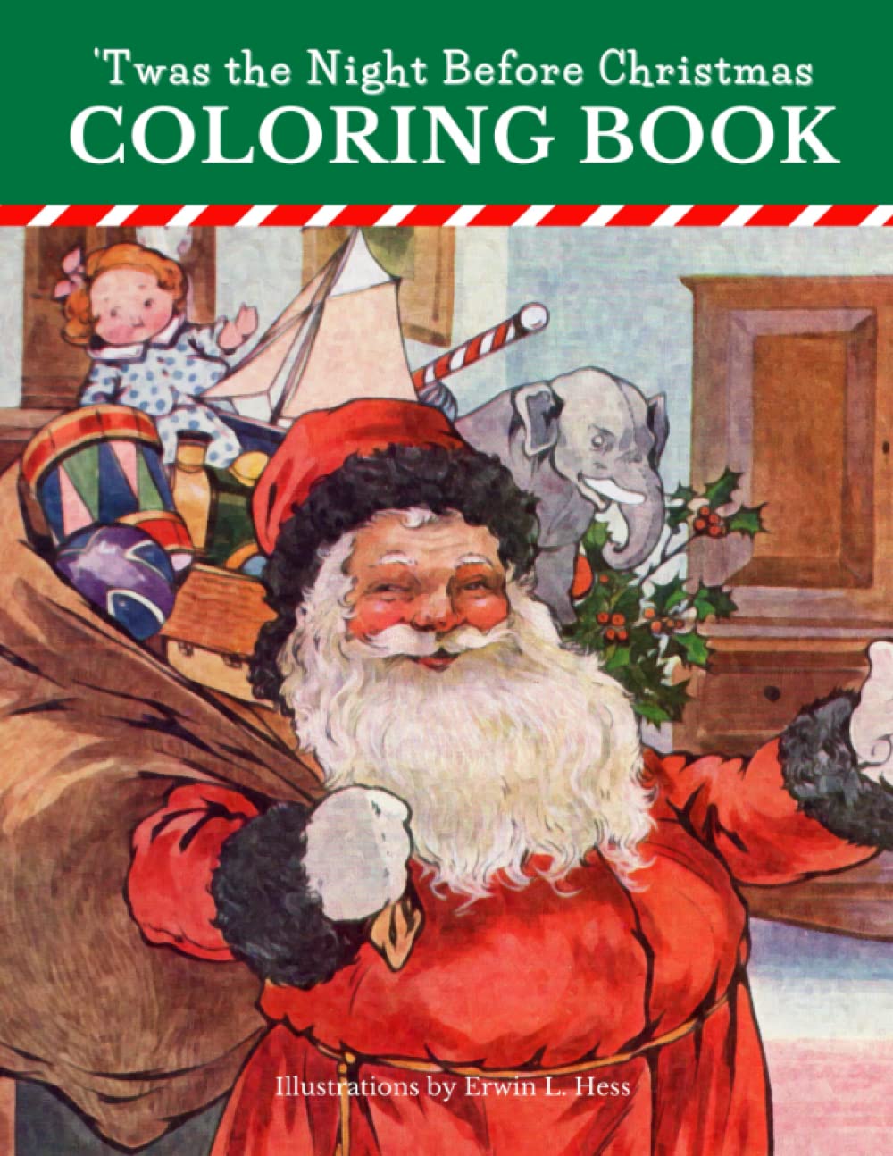 'Twas the Night Before Christmas Coloring Book