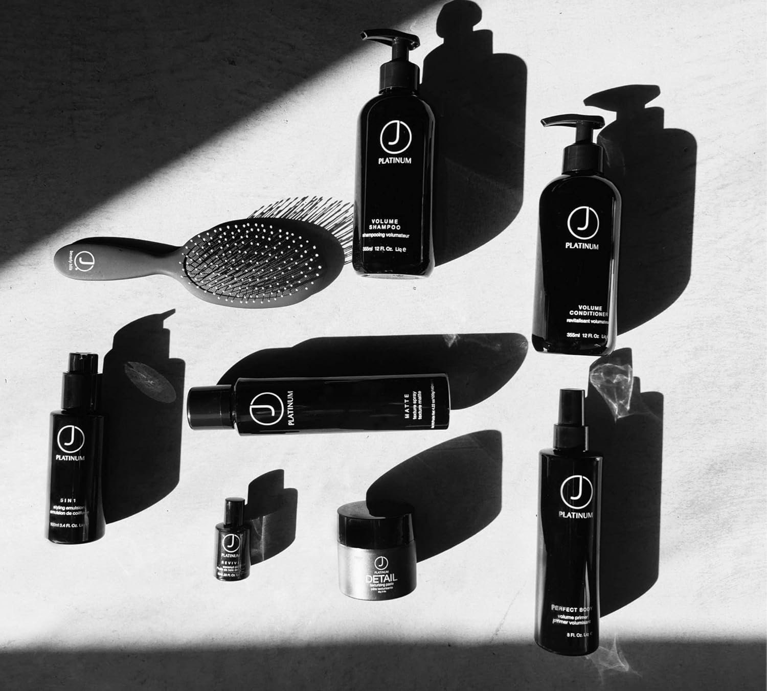 J Beverly Hills Platinum Perfect Body Volumizing Primer with Silk Protein for Heat Protection, 8 Oz