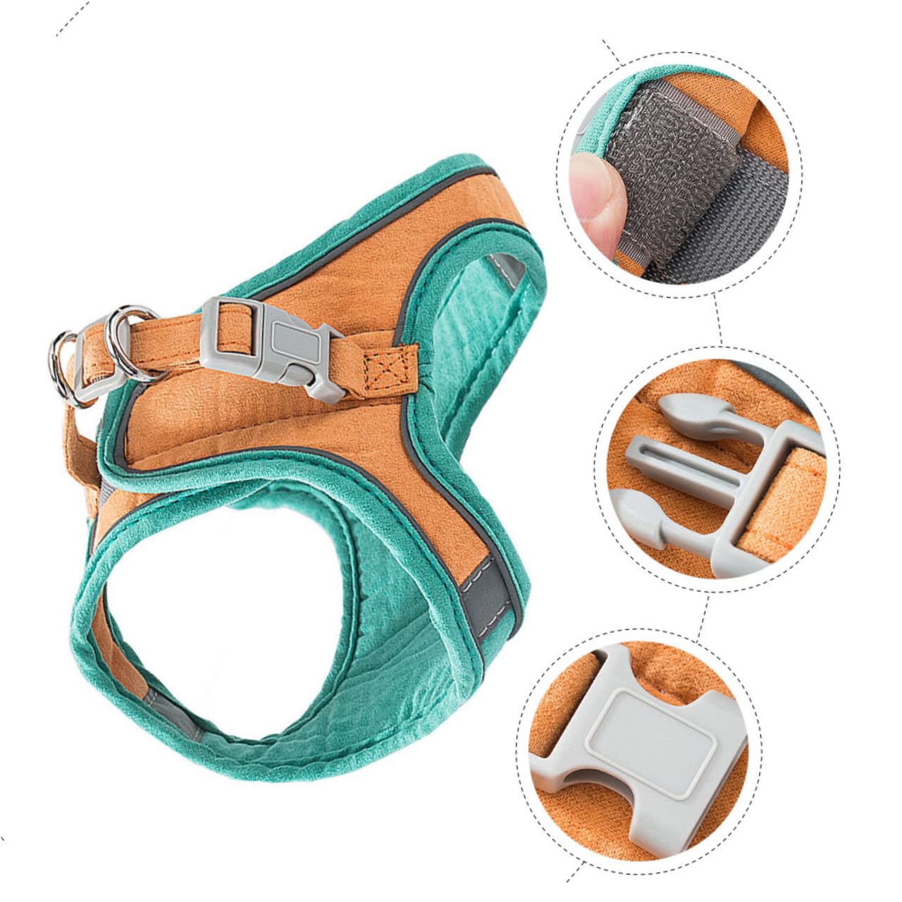 Beavorty 3sätze Cat Adjustable Mit Reflektierendem Design Und Stabiler Für Sicheren Spaziergang Und Ausflüge Mit Katzen