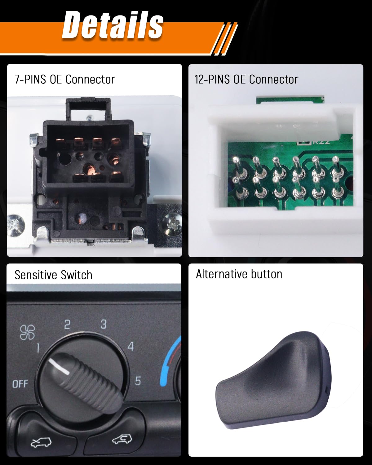 Amazon.co.jp: YZHIDIANF 599-218 フロント気候コントロールパネル