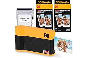 Kodak Mini 2 ERA 4PASS Portable Photo Printer: Preserve Memories with Instant Prints!
