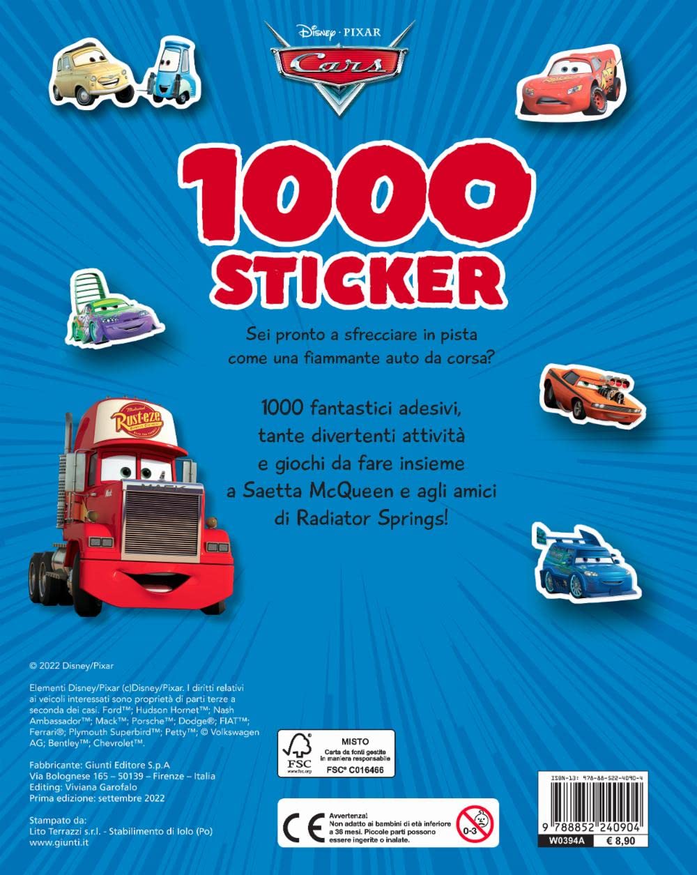 Cars 1000 sticker