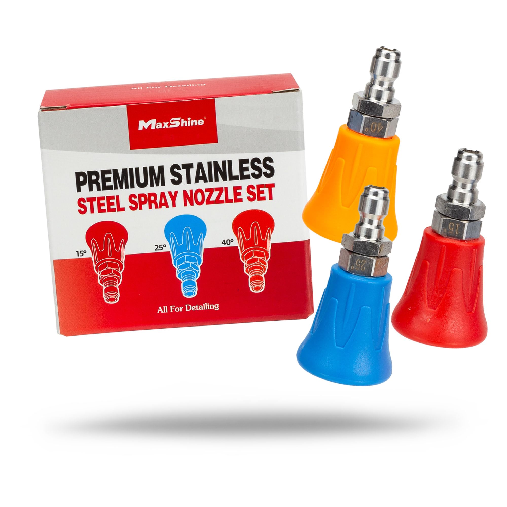 Premium Stainless Steel Spray Nozzle Set