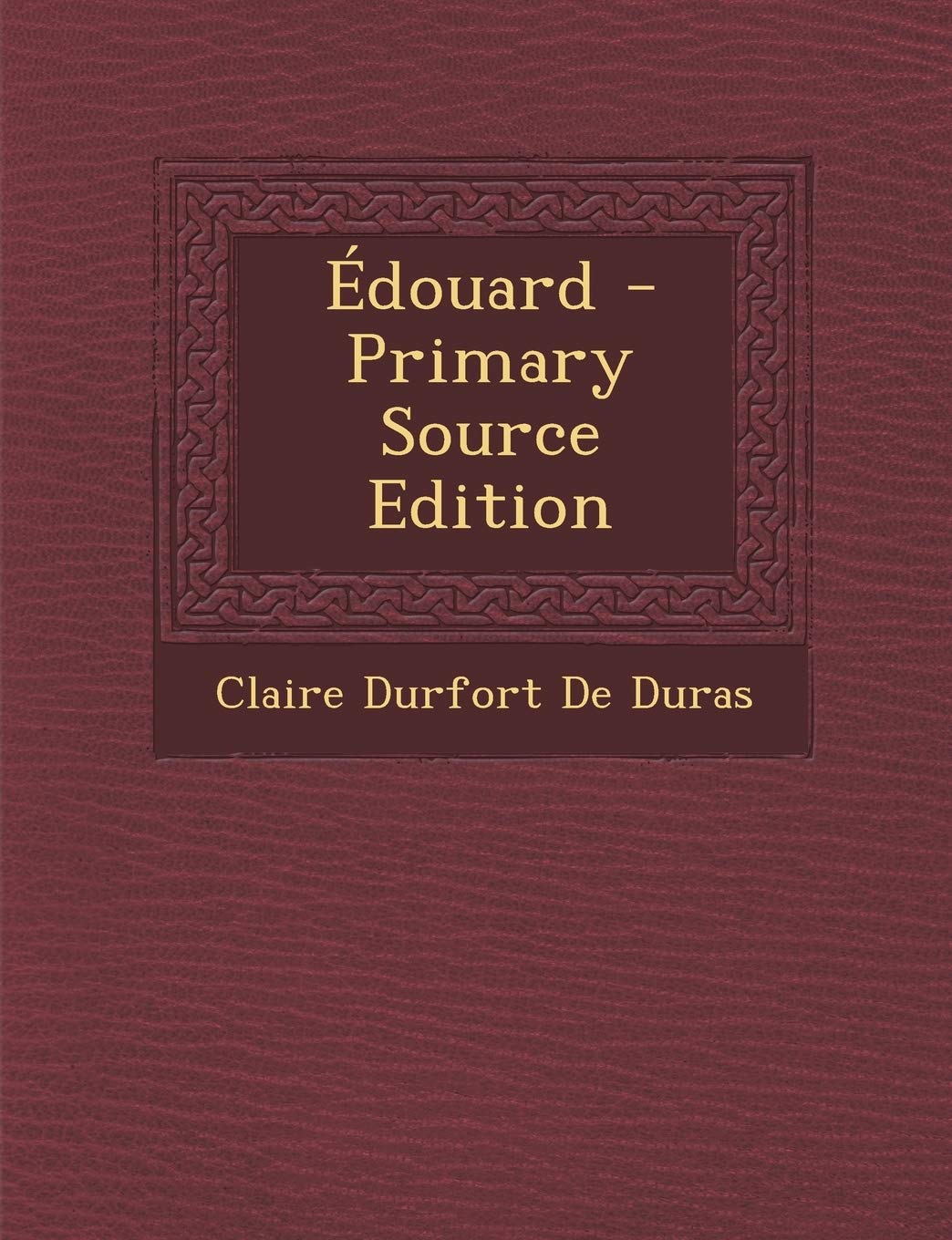 Edouard - Primary Source Edition (Italian Edition)