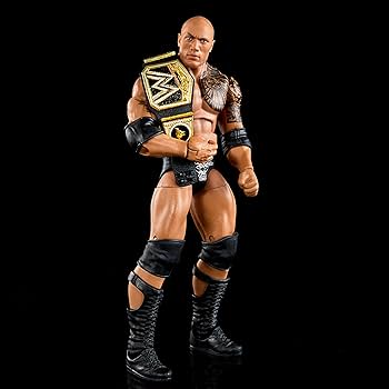 Amazon.com: Mattel WWE The Rock Top Picks Elite Collection