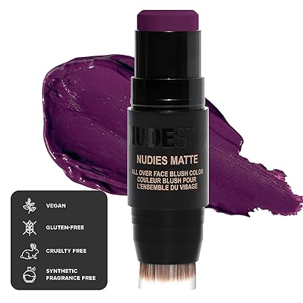 Amazon.com: Nudestix Nudies Matte Cream Blush Stick 3-in-1 All Over