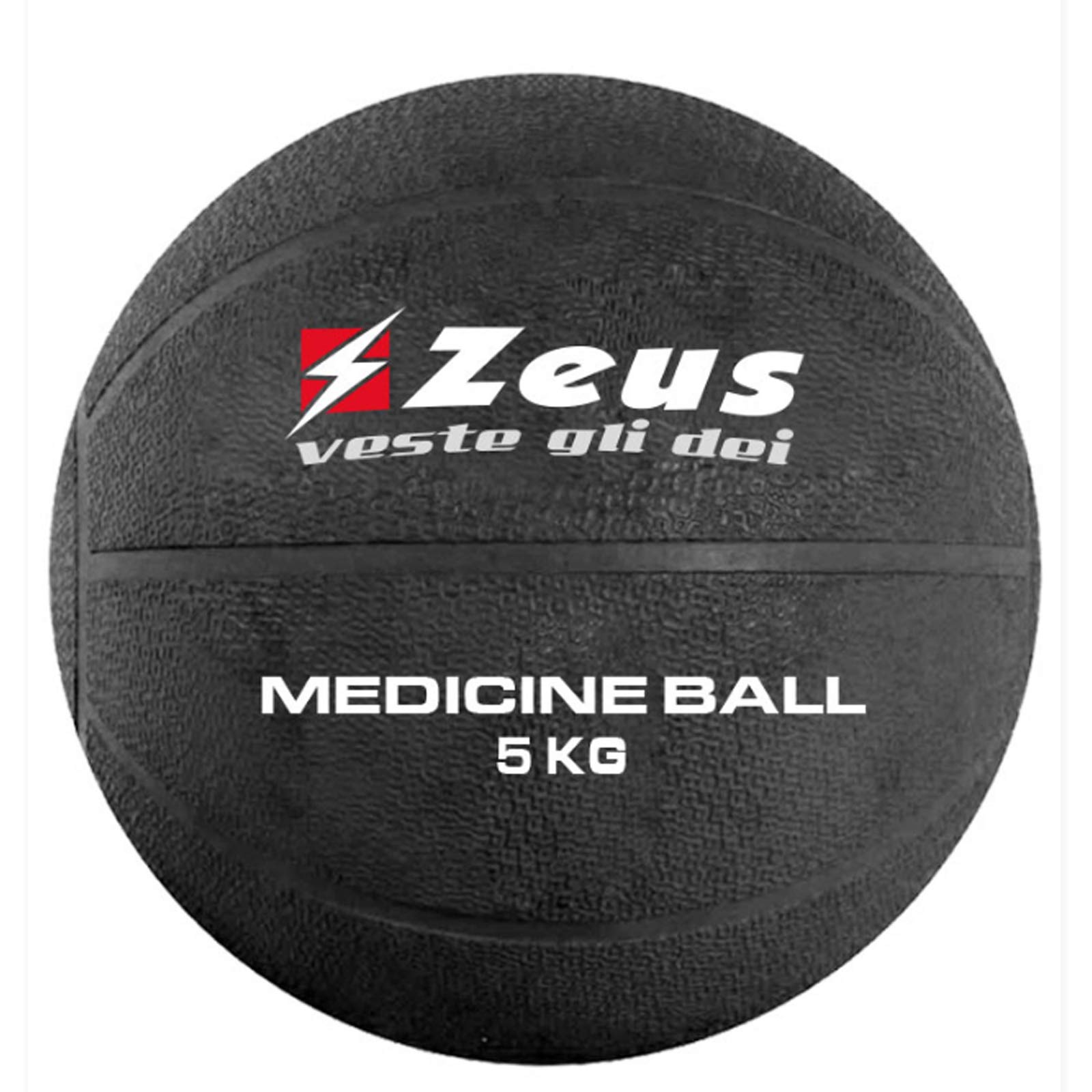 Zeus Palla Medica 1-2-3-4-5 kg Palestra Allenamento Fitness Body Building (5 kg.)