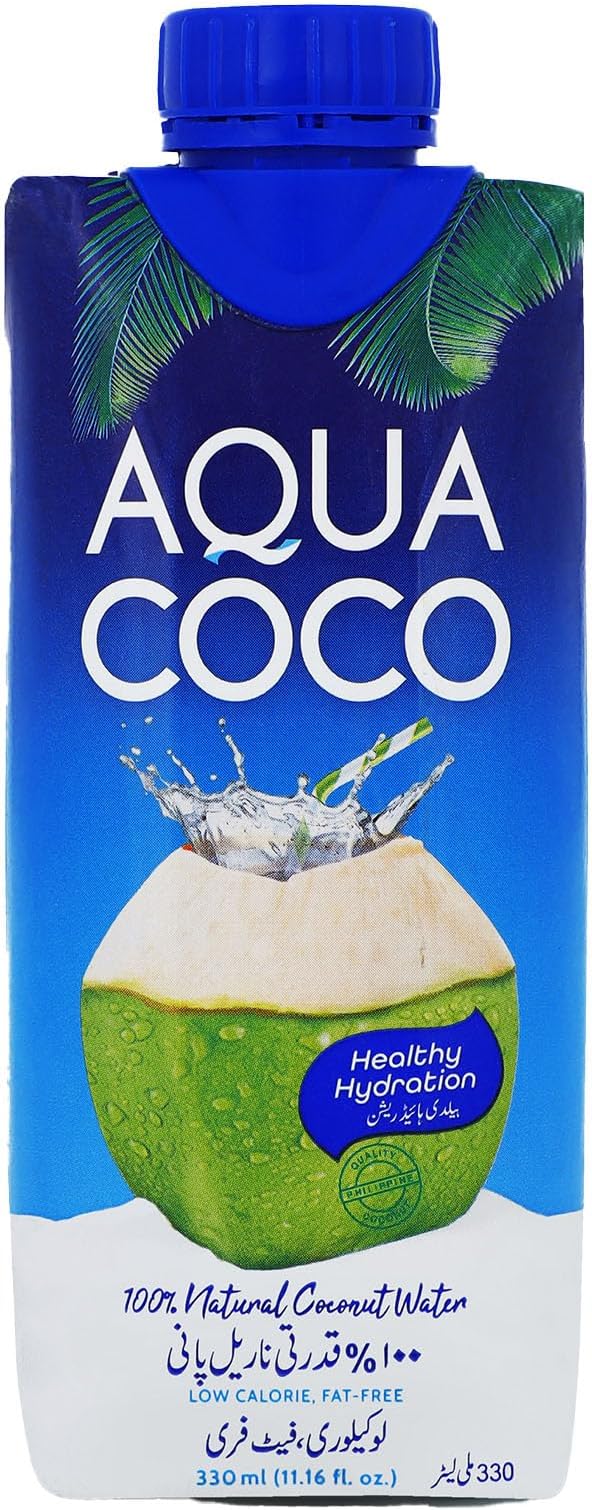 100% Natural Coconut Water, Healthy Hydration, 330ML