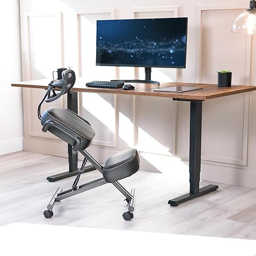 Miniatura 11 de VIVO DRAGONN DN-CH Silla arrodillada, metal, negro, talla única