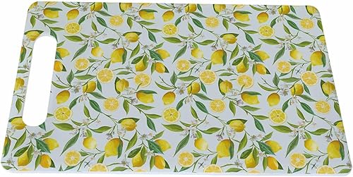 Miniatura 23 de Tabla de Cortar Mujer Africana Niña Africana Hojas de Árbol Étnico Mango de Agarre Retro Tablas de Cortar Tabla de Cortar para Cocina Plástico 16" x