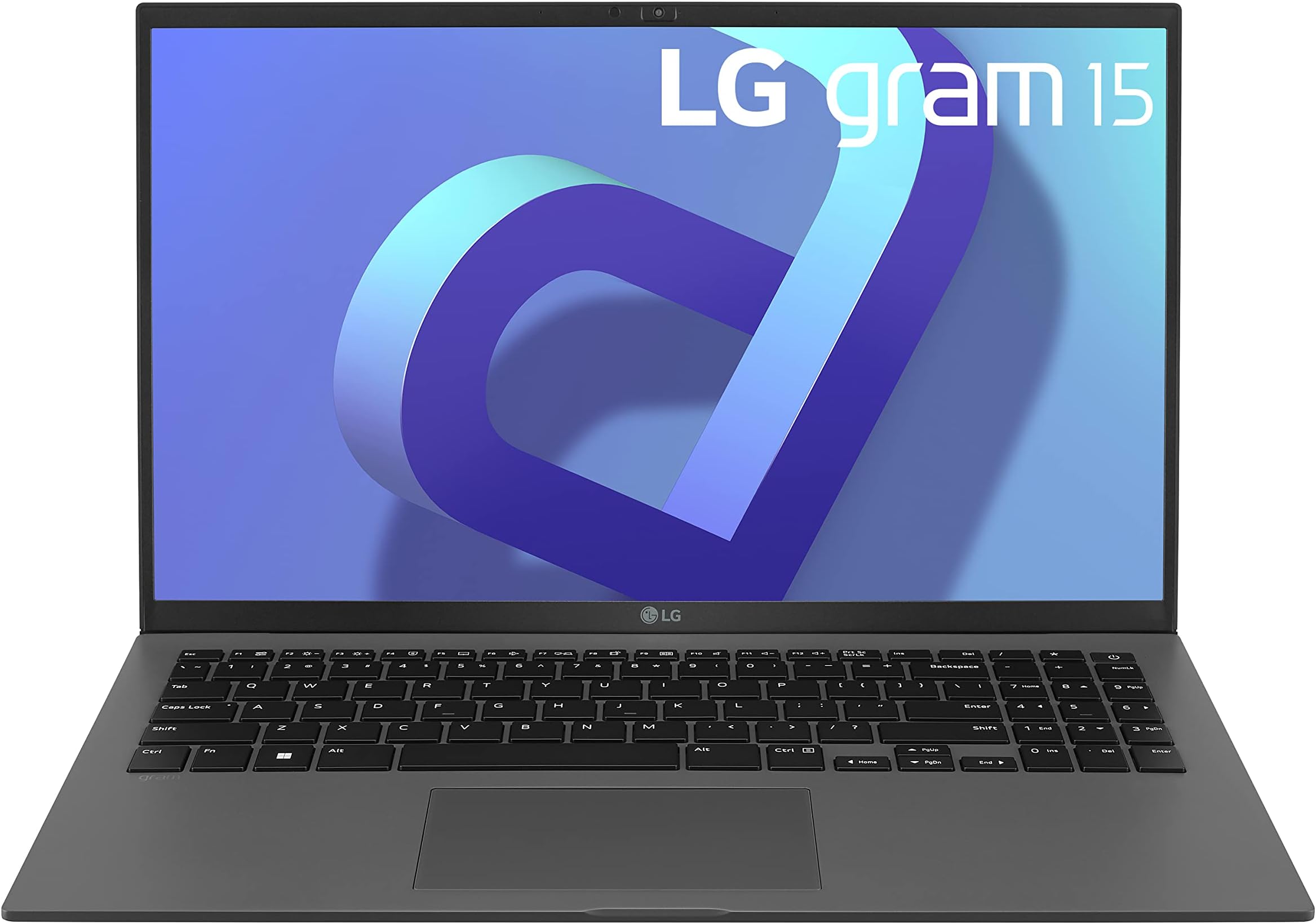 Gram (2022) 15Z90Q Ultra Lightweight Laptop, 15" (1920x1200) IPS Touch Display, Intel 12th Gen i7 1260P Processor, 16GB LPDDR5, 512GB NVMe SSD, FHD Webcam, WiFi 6E, Thunderbolt 4, Windows 11, Gray
