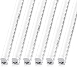 JESLED LED Shop Light 4FT, 20W, 2200LM, 6500K Super Bright White, T5 LED Tube Lights for Garage, Workshop, Warehouse, 4 Foot Linkable Ceiling Lights, ETL Listed, 6 Pack