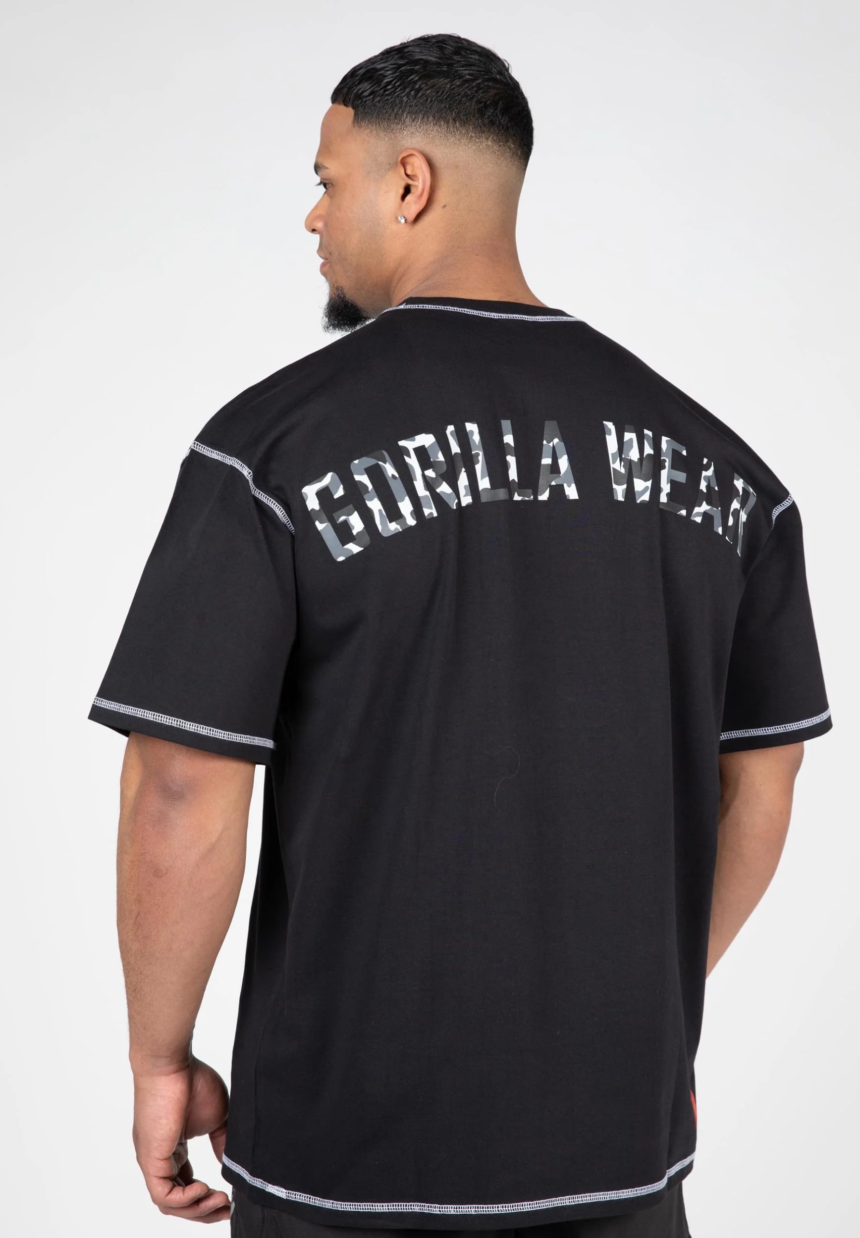 Gorilla Wear Saginaw Oversized T-Shirt - Black