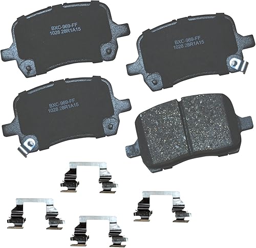 Miniatura 182 de Pastillas de freno delanteras cerámicas Bendix Premium SBC11 para modelos seleccionados Dodge Dart, Ford Fairlane, Falcon, Sedan Delivery, Mustang