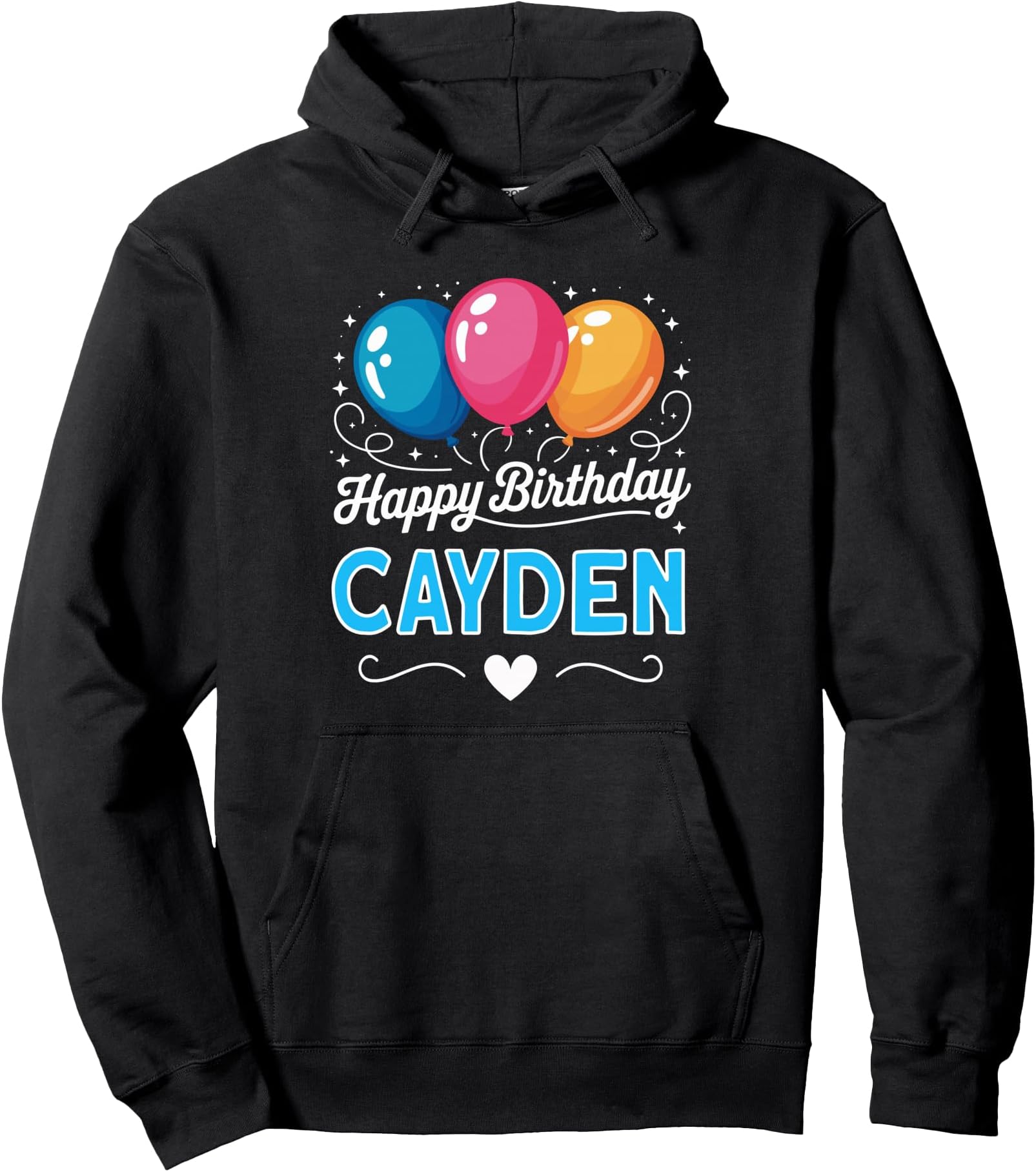 Happy Birthday Cayden Pullover Hoodie
