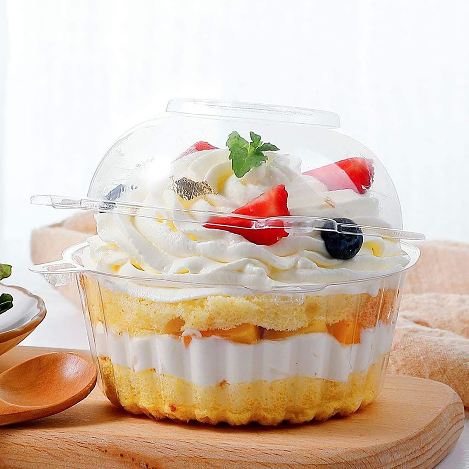 Amazon｜ケーキボックス ミニケーキボックス 20個 使い捨てケーキ