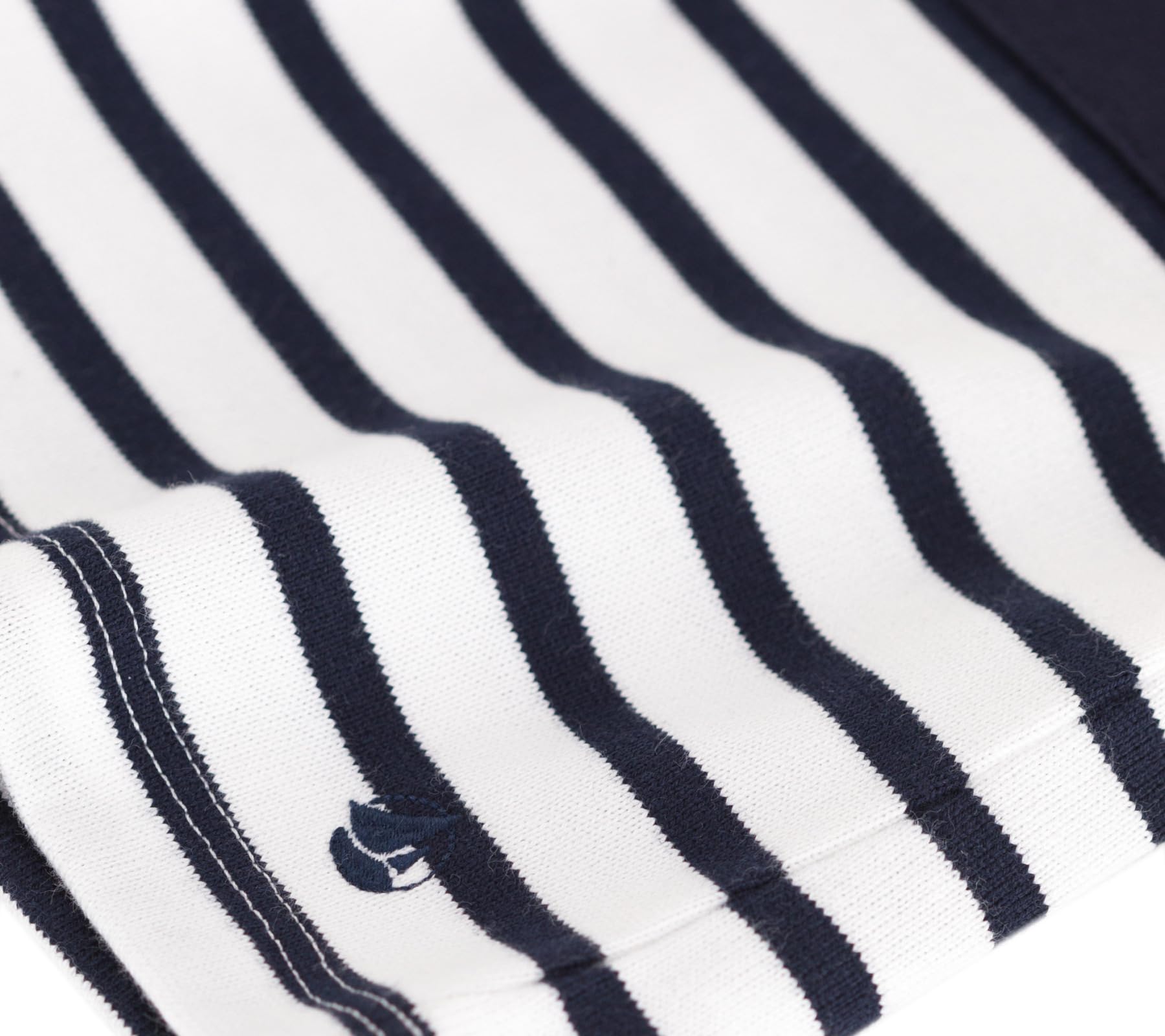Petit Bateau Vestido de Manga Corta para Niñas