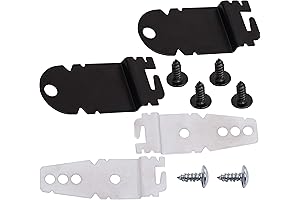 KitchenAid Dishwasher Universal Side Mounting Bracket Kit with Screws