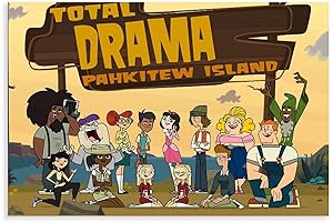 Total Drama Island Canvas Poster Wall Art Decor