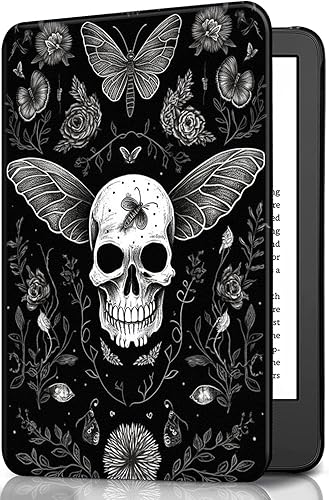 Funda para Kindle básico de 6 pulgadas (11. generación), múltiples ángulos, piel sintética, delgada, con función de encendidoapagado automático,