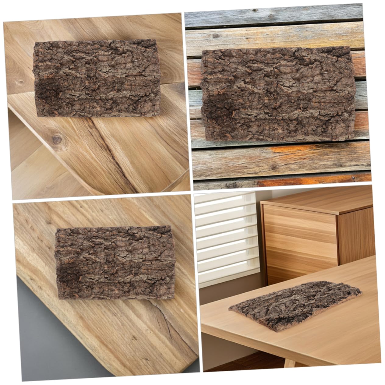 Hemobllo 2stücke Korkrinde Für Terrarium Rückwand Natürliche Klettermatte Für Reptilien Für Geckos Schildkröten Schlangen Und Andere Haustiere Einfache Installation Und Ansprechendes