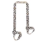 ZOOEASS Yoga Mat Strap, Adjustable Durable Yoga Mat Carrier & Stretching Strap, 5.9feet, Multiple Color Choices (Pink Leopard,5.9feet)