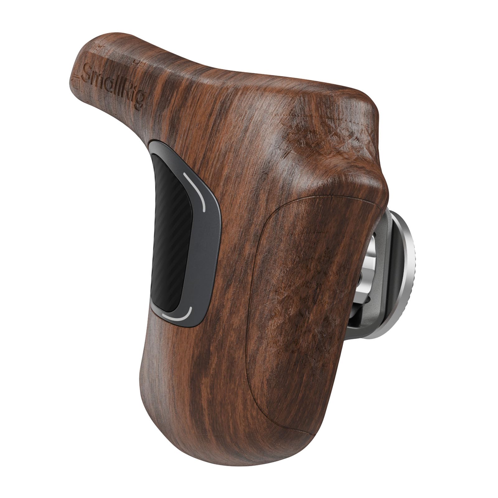 SMALLRIG Poignée Rotative Droite en Bois pour Rosace Arri, Capacité de Charge jusqu'à 15 kg / 33 LB, Réglage Flexible de la Position, Design Ergonomique et Antidérapant - 5193