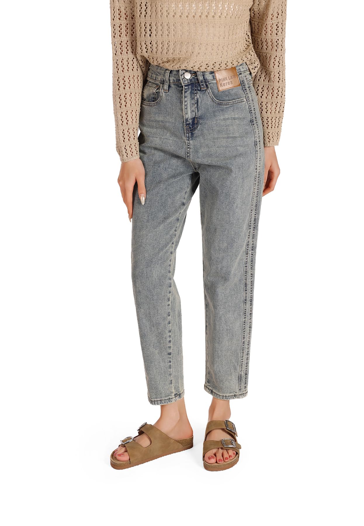 QUEEN HELENA Ciabatte Estive con Doppia Fibbia Leggere Casual Donna X32-201