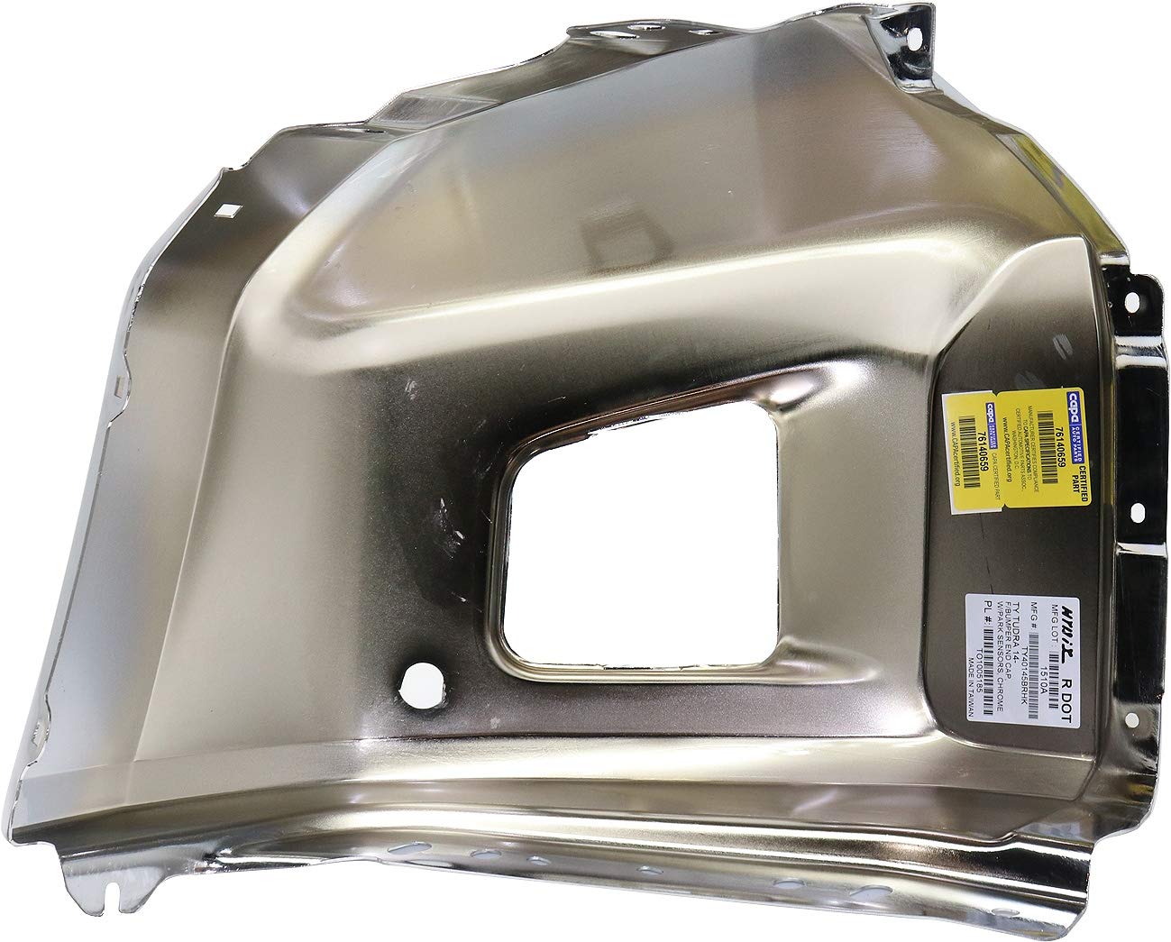 Powder-Coated Front Bumper For 2014-2021 Toyota Tundra w/Side Wings