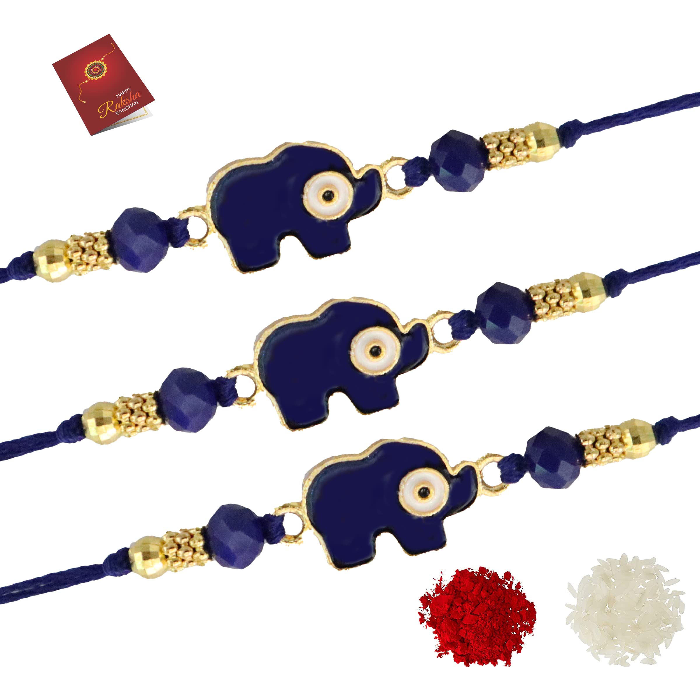 See full amazon price history chart for Alaukik Evil Eye Rakhi Protect From Negative Energy Set of 3 Unisex Evil Eye Rakhi With Beads Handmade Rakhi With Roli Chawal for Bro/Brother (Elephant Evil Eye Rakhi) Alaukik Evil Eye Rakhi Protect From Negative Energy Set of 3 Unisex Evil Eye Rakhi With Beads Handmade Rakhi With Roli Chawal for Bro/Brother (Elephant Evil Eye Rakhi) (B0B36HMYF4) Amazon Price History, Amazon Price Tracker