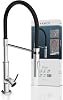 SCHÜTTE STILO 79180 Kitchen Tap with Pull-Out Shower 360 Degree Swivel Tap for Kitchen Sink Mixer Tap Chrome/Black