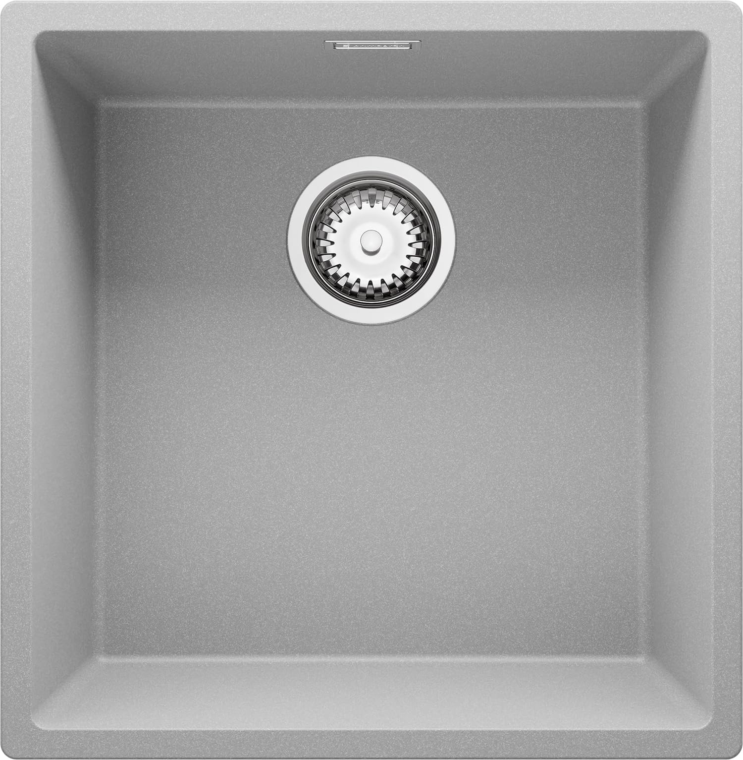 Lavello Sottotop In Granito Grigio Primagran - 76x47 Cm, 1 Vasca, Per Mobile 80 Cm - Foto 9