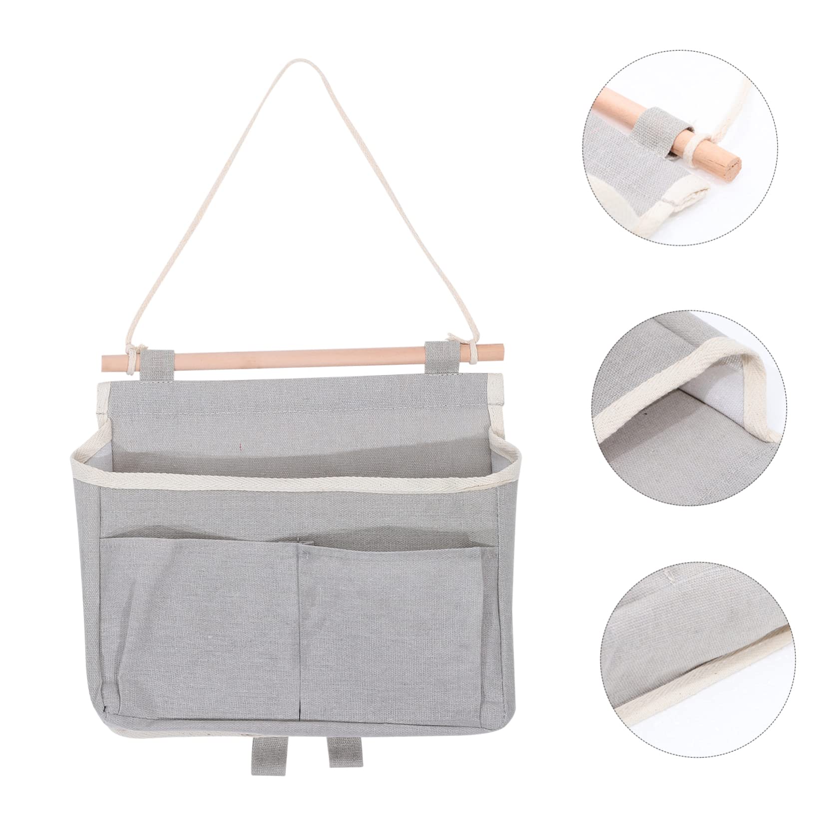 Zerodeko 4pezzi Borsa Organizzatrice Da Appendere Per Casa Multi-tasche Per Riporre Oggetti Vari Organizer Da Muro Per Cucina e Bagno