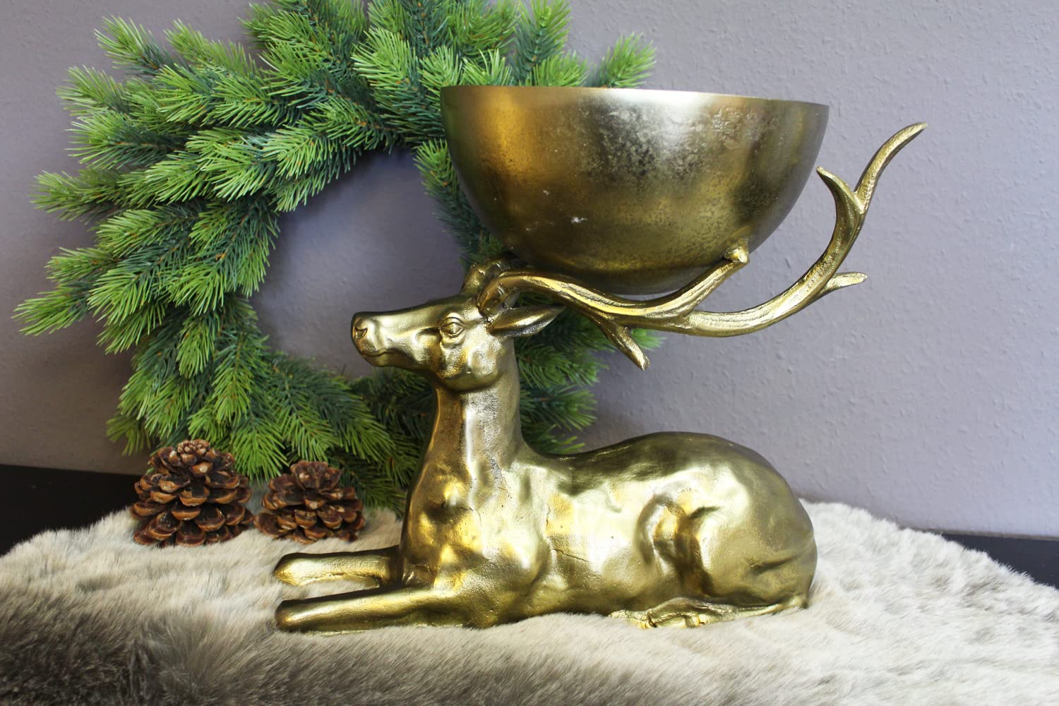 2-laags Fruitschaal Goud Elegante Decoratieve Multifunctionele Cupcake- standaard met Grote Capaciteit voor Thuisfeestkeuken