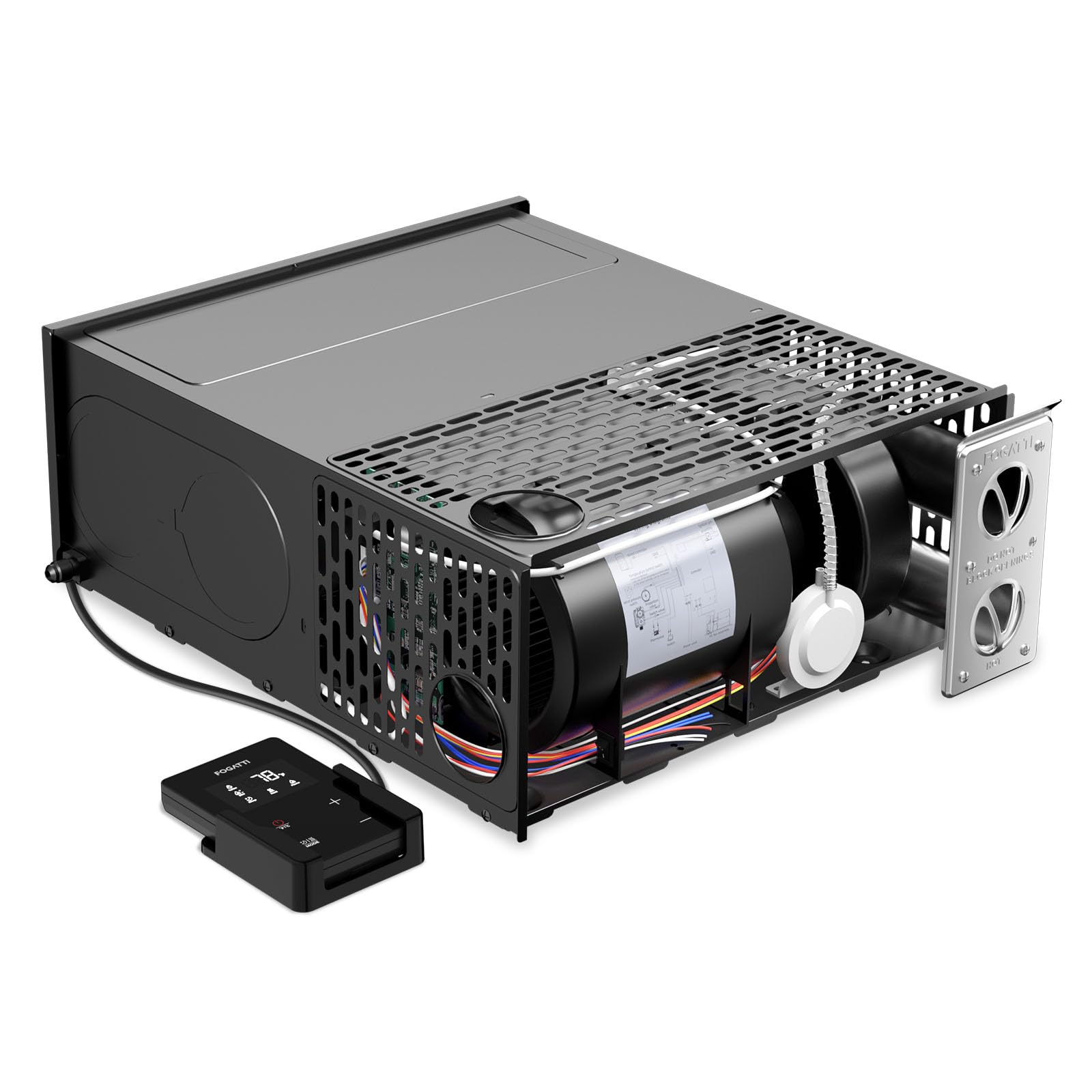 FOGATTI Camper Furnace 25,000 BTU for Camper, Motorhome, RV Owners