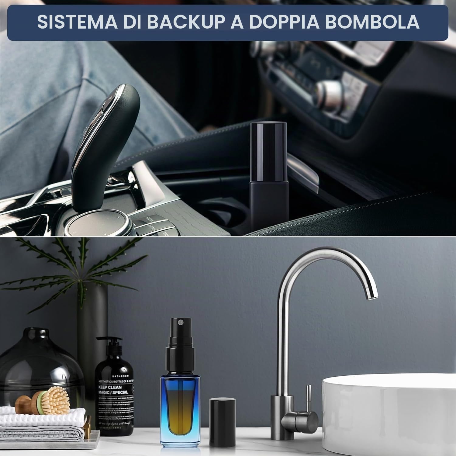 Set di 2 spray ritardante naturale per uomo, formula vegetale per controllo della sensibilità, aiuto alla prolunga, senza intorpidimento, migliora la resistenza e il piacere