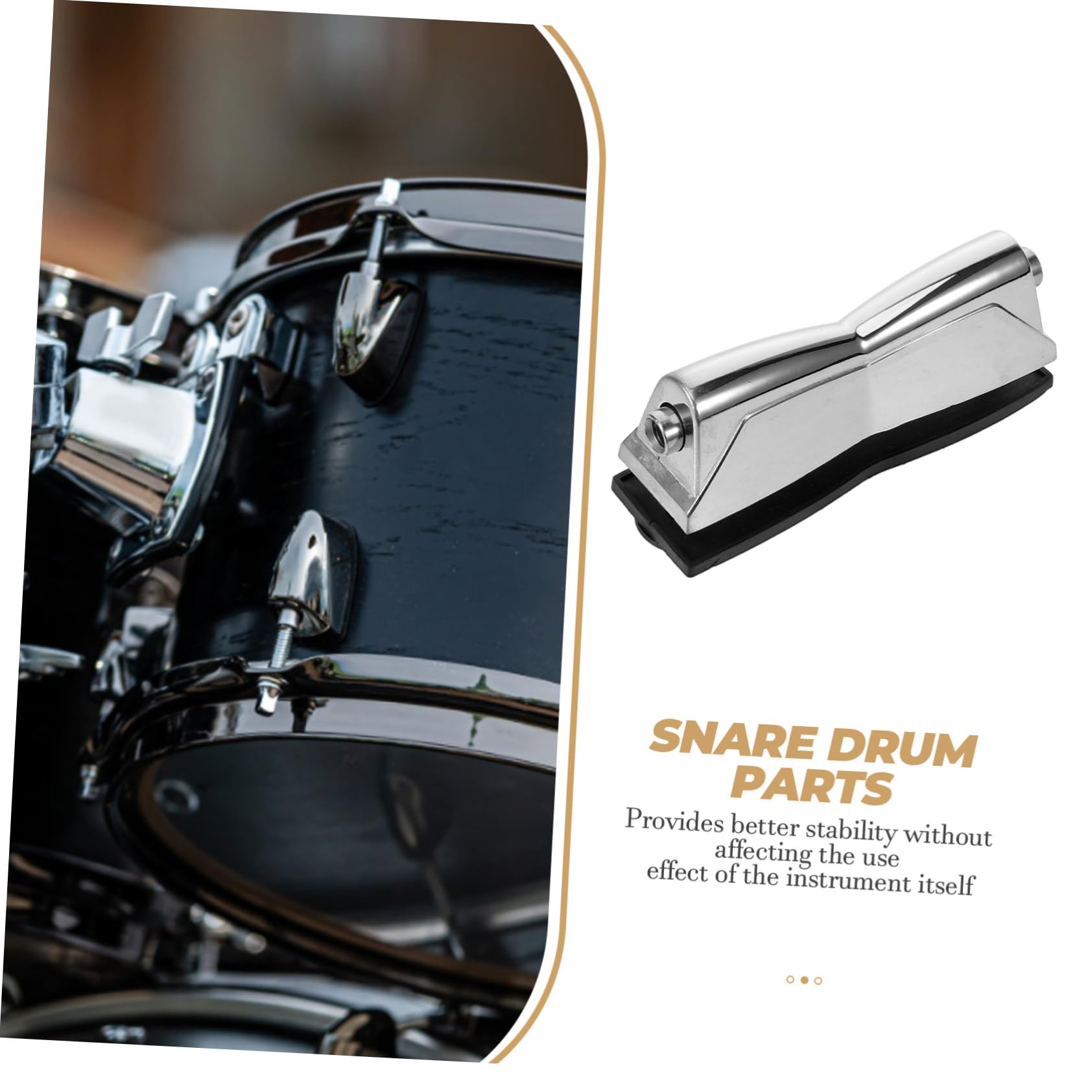 OFFSCH Alloy Drum Lug Professional Snare Drum Lug for Drum Lug Replacement and Drum Set Accessories