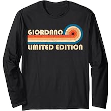 Giordano Retro 70s 80s Sunset Stripe Long Sleeve T-Shirt